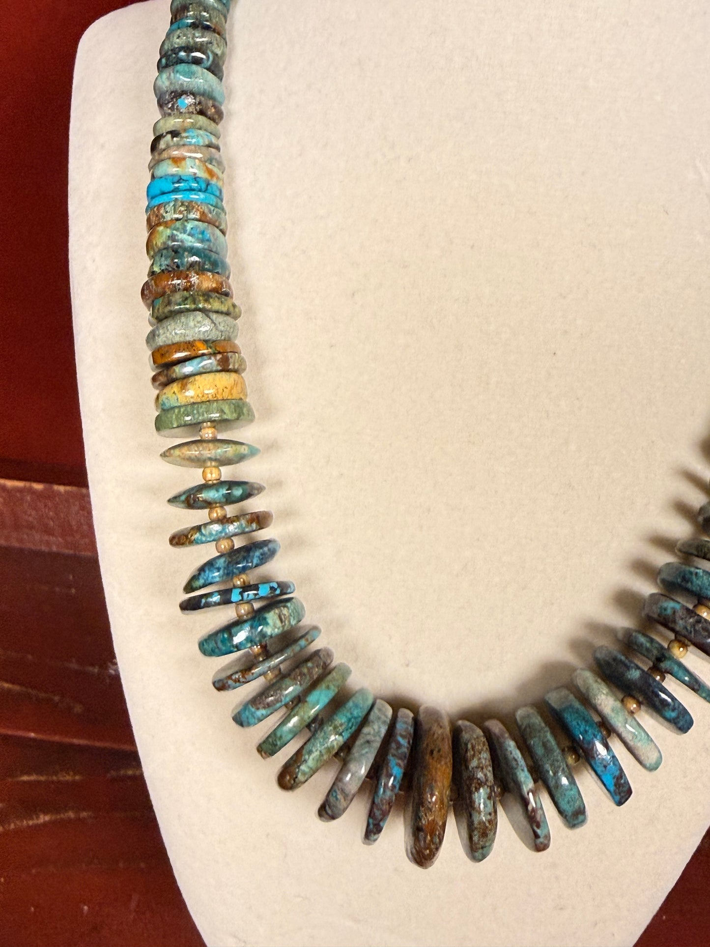 #174-Turquoise & Japanese Seed Beads