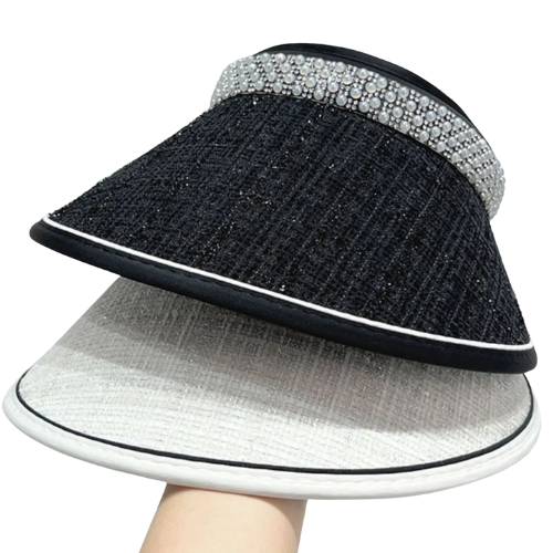 Pearl Detail Sunscreen Hat