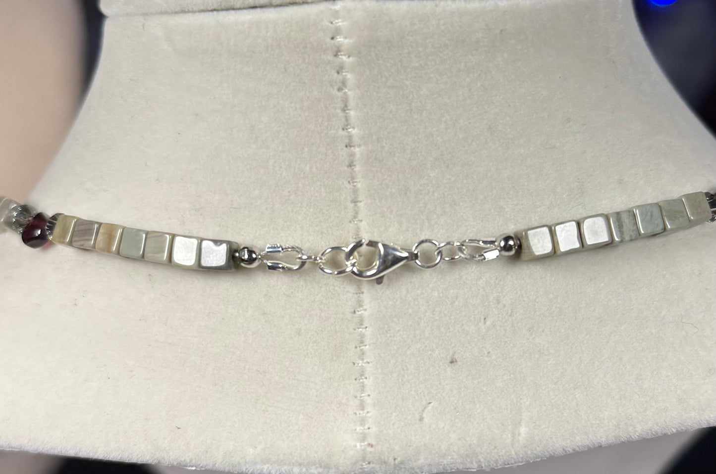 #153-Jasper, Turquoise, Australian Crystal Beads with SS Clasp