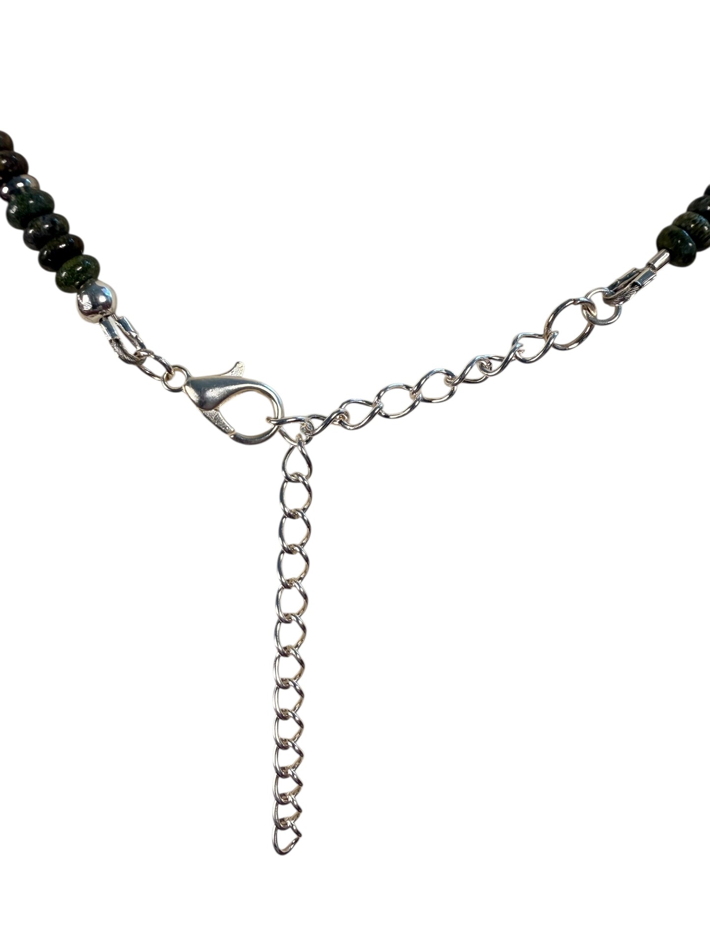 #239-Dragons Blood Jasper Necklace