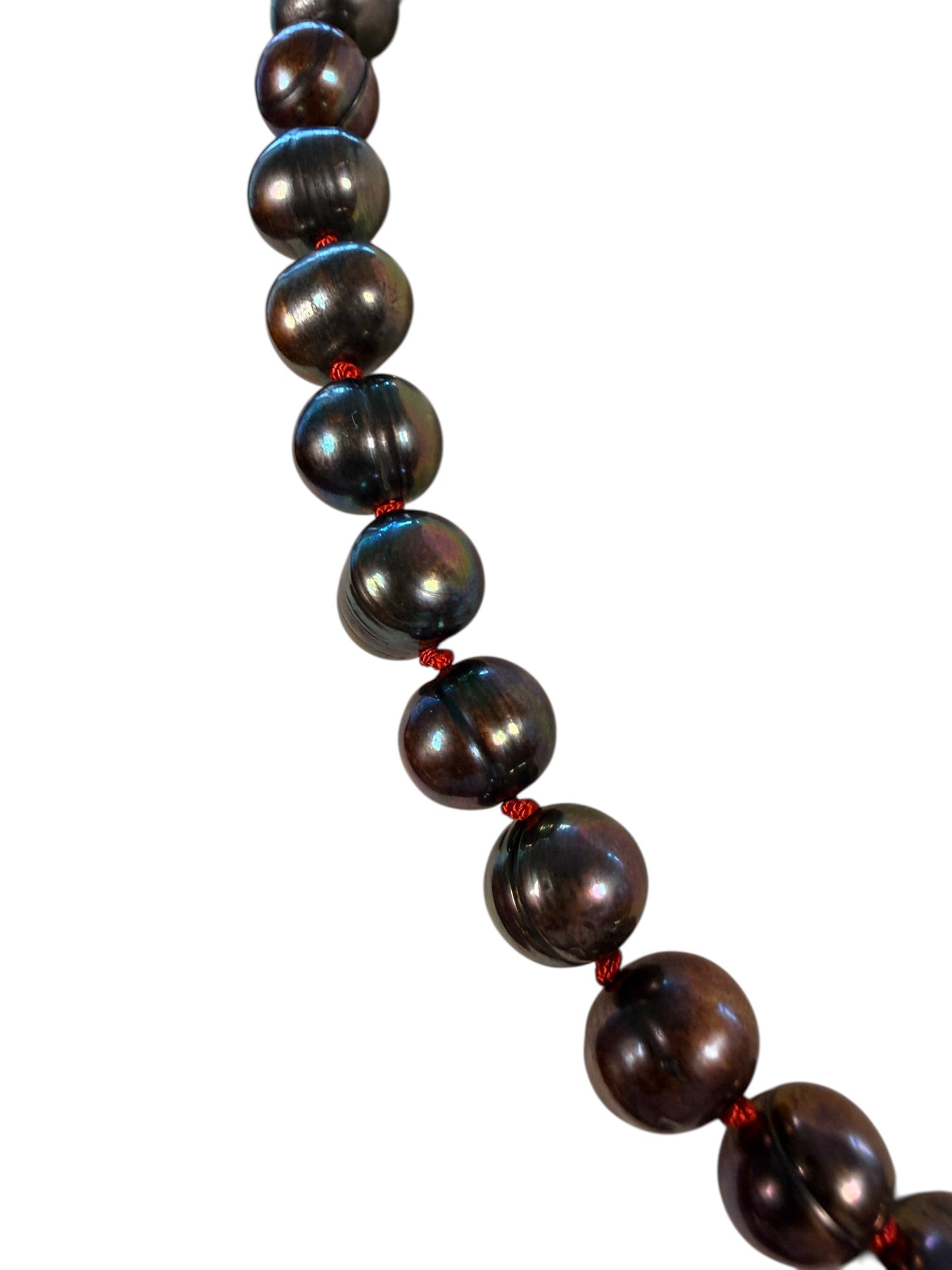 #166-Fresh Water Potato Pearl Necklace with GF Findings