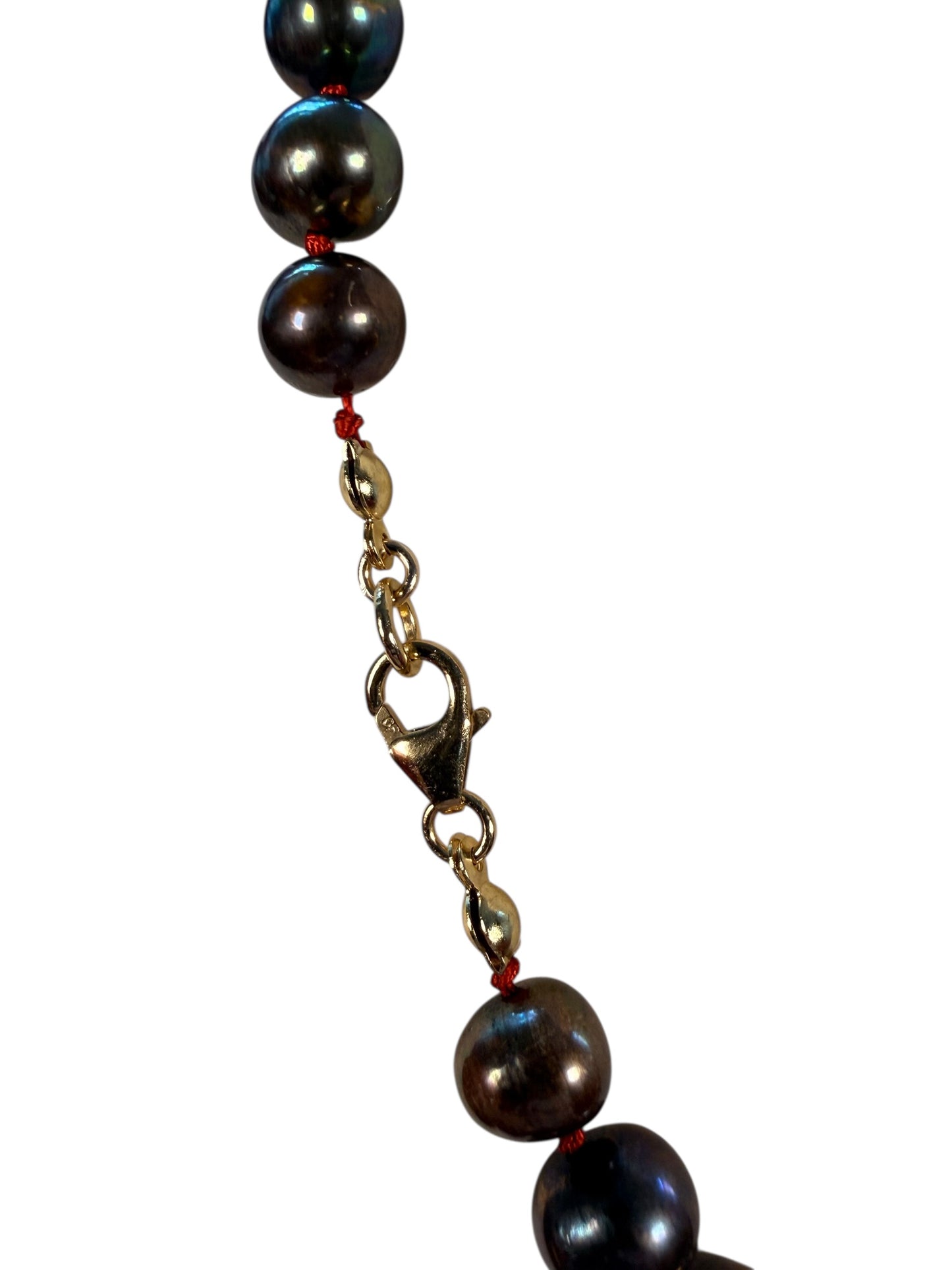 #166-Fresh Water Potato Pearl Necklace with GF Findings