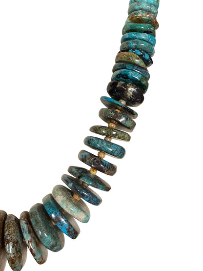 #174-Turquoise & Japanese Seed Beads