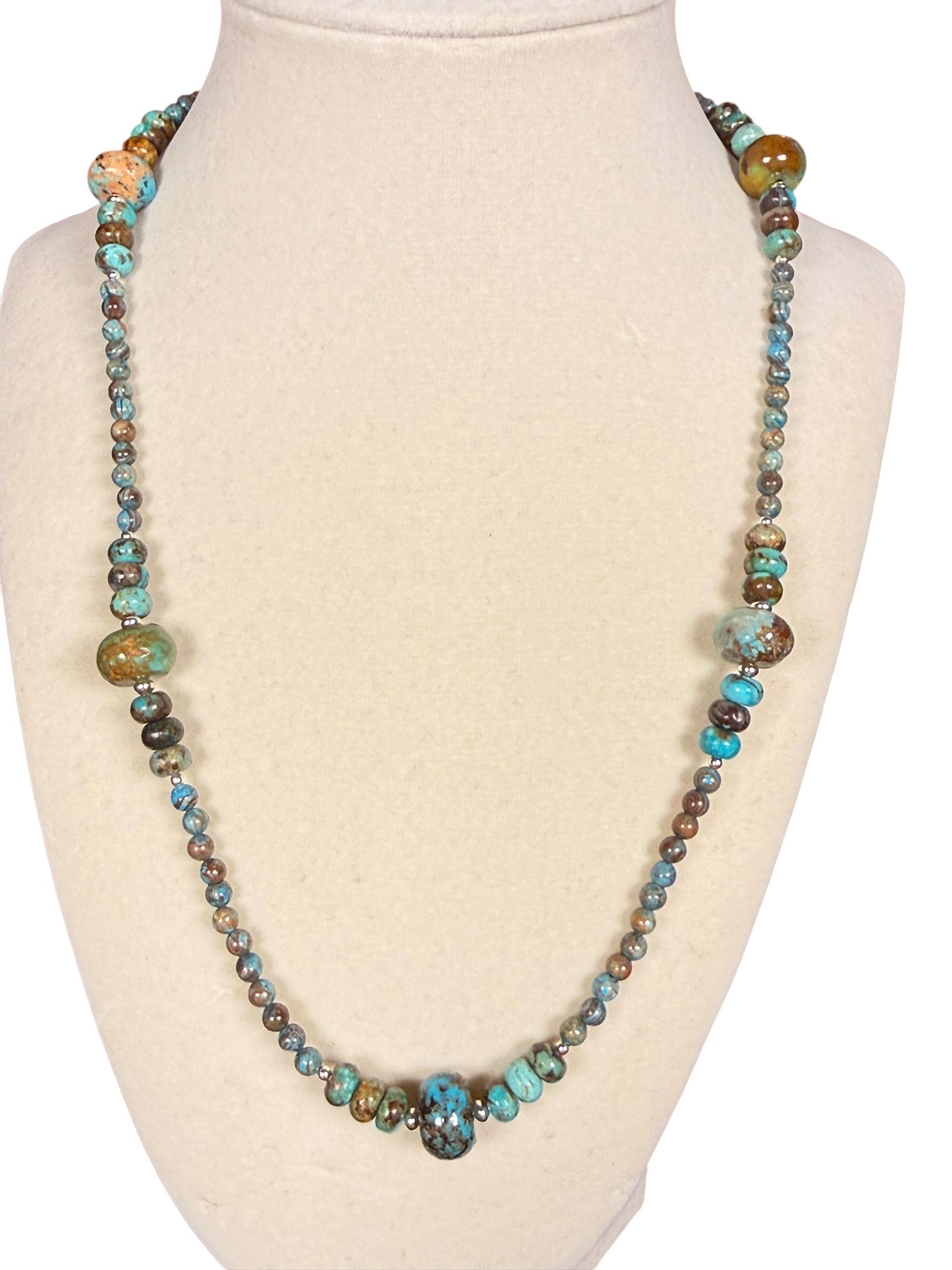 #180-Turquoise and Sterling Silver