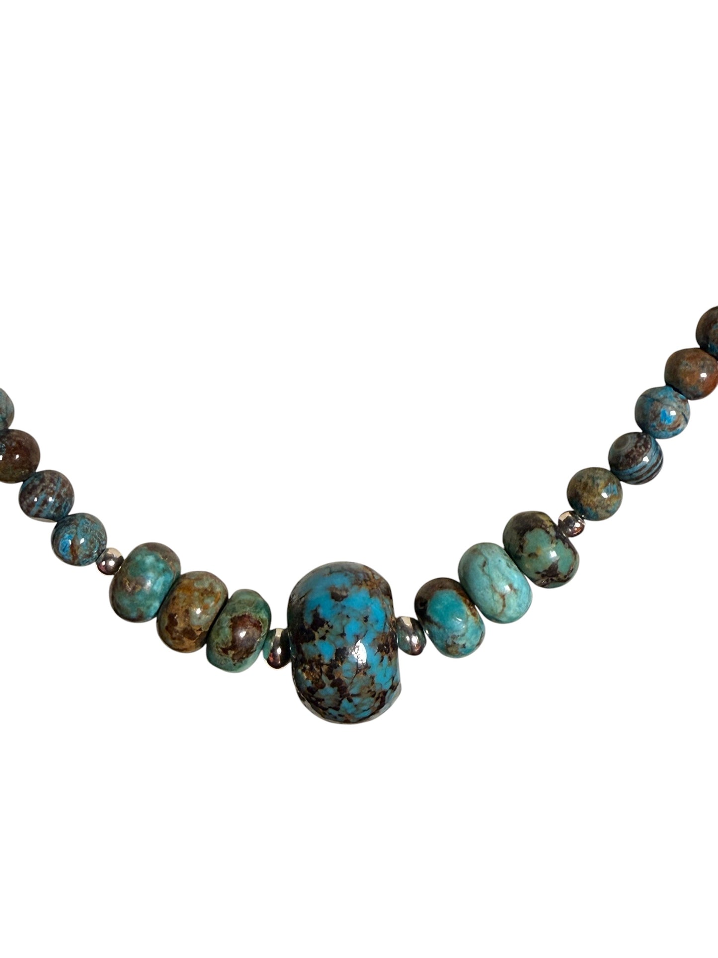 #180-Turquoise and Sterling Silver