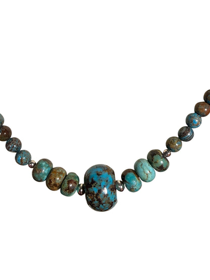 #180-Turquoise and Sterling Silver