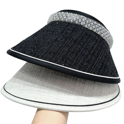 Pearl Detail Sunscreen Hat