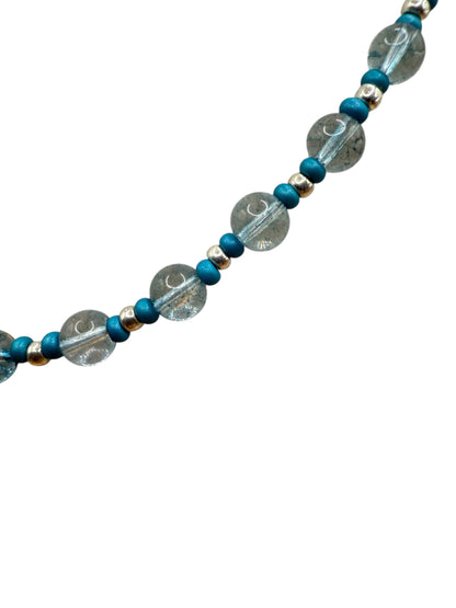 #228-Czech & Japanese Beads w/SP Clasp